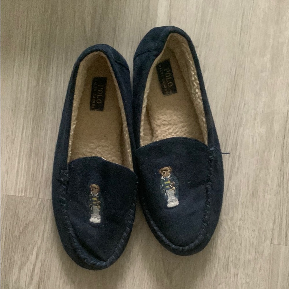 Polo by Ralph Lauren Men's Navy slippers